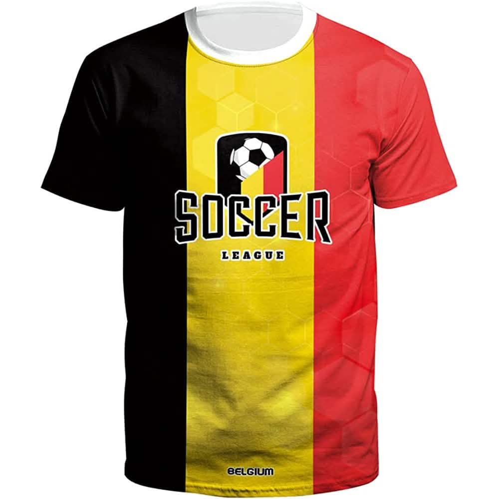 World Cup 2022 Soccer Jersey Women and Mens Football T-Shirts Men's Tops - Tophatter Daily Deals