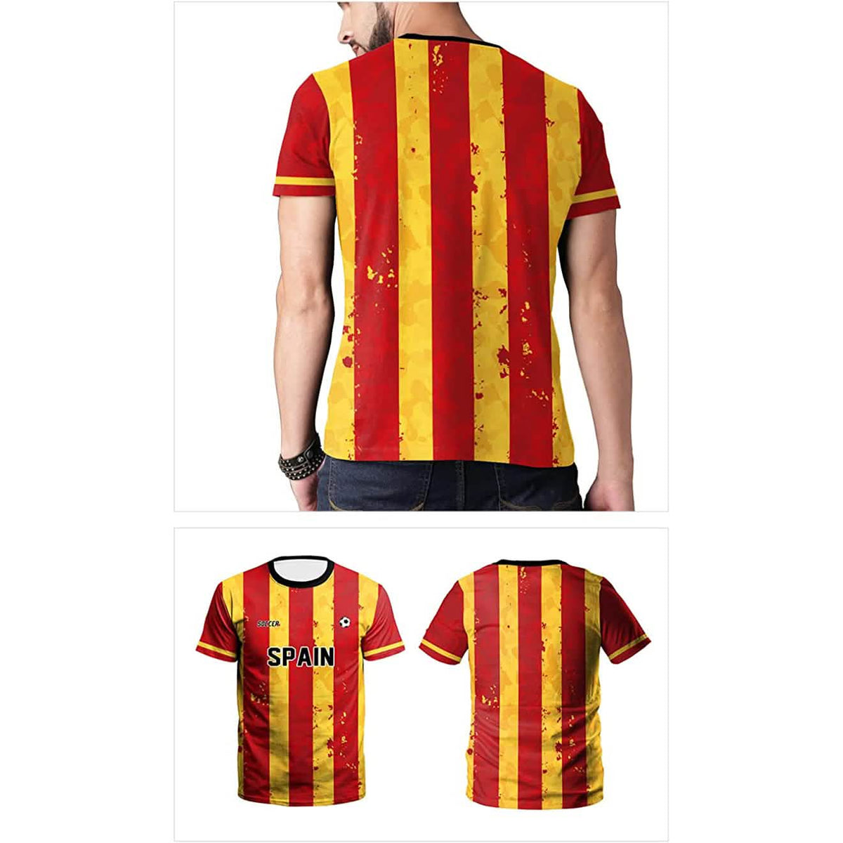 World Cup 2022 Soccer Jersey Women and Mens Football T-Shirts Men's Tops - Tophatter Daily Deals