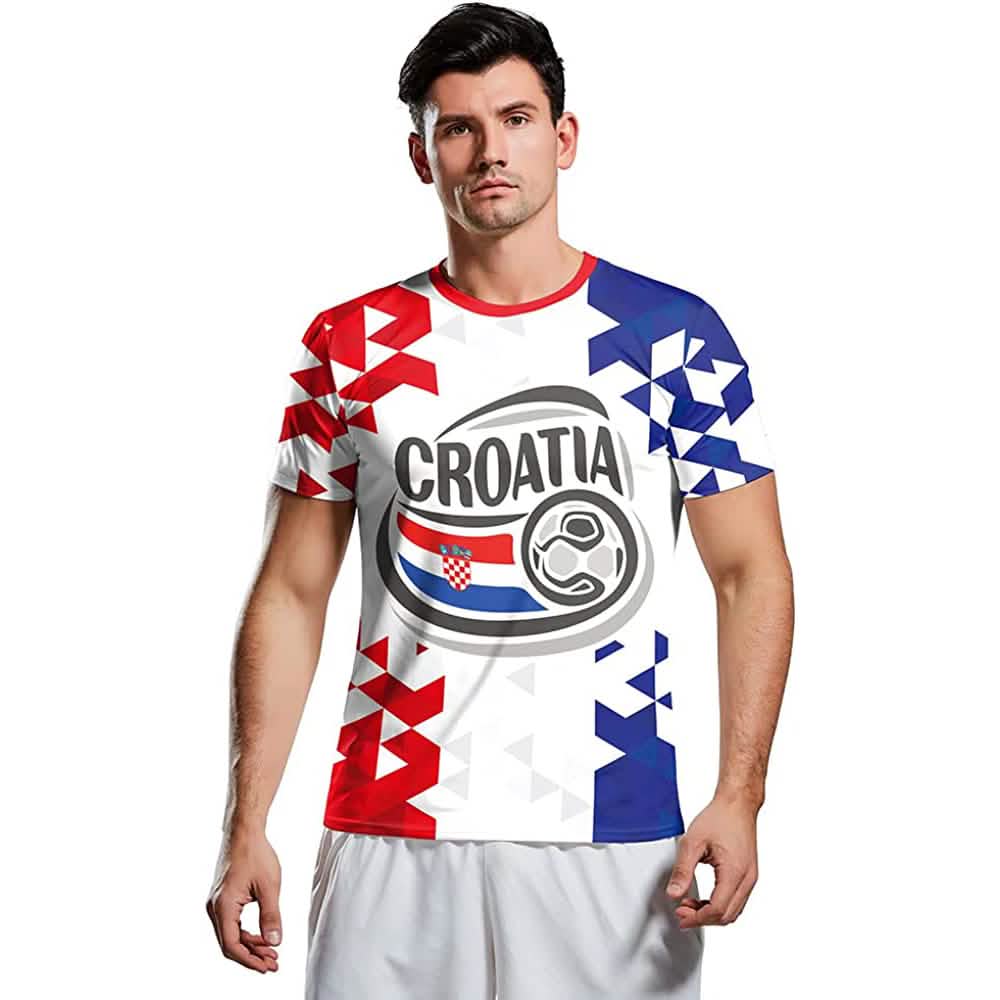 World Cup 2022 Soccer Jersey Women and Mens Football T-Shirts Men's Tops - Tophatter Daily Deals