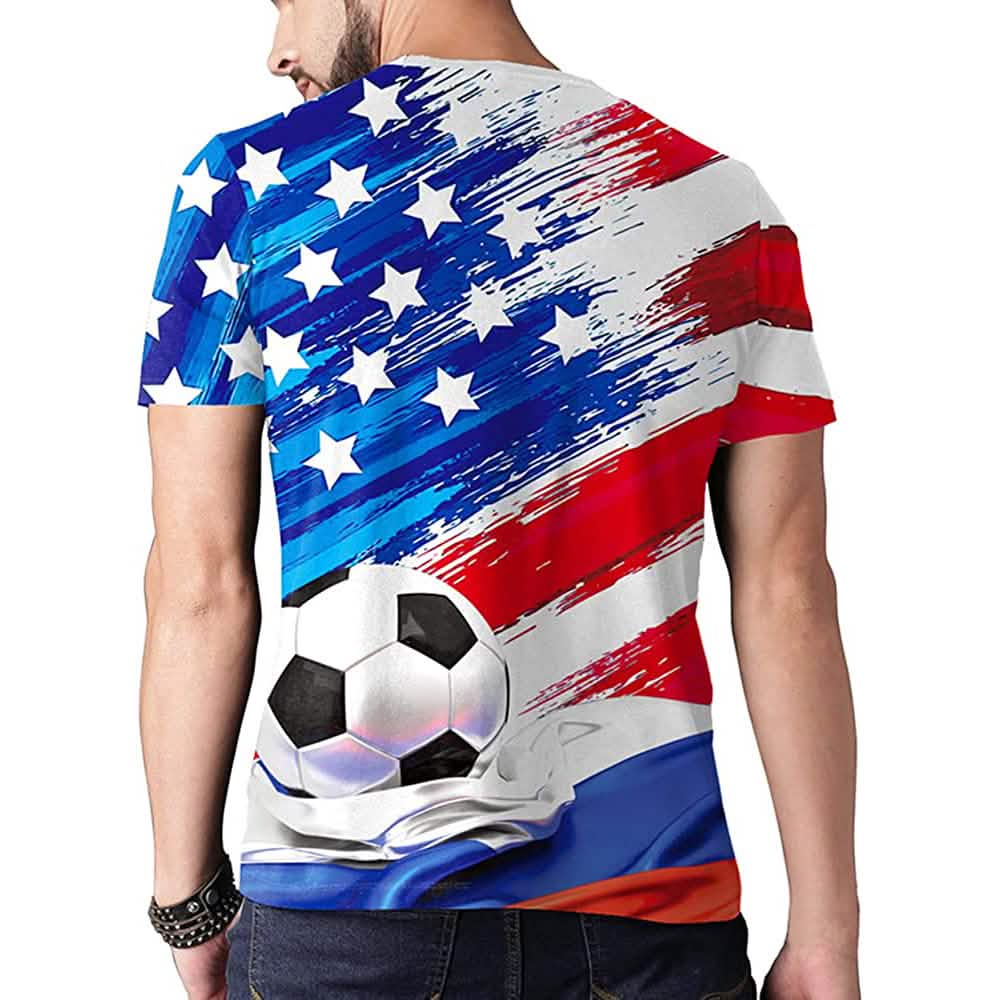 World Cup 2022 Soccer Jersey Women and Mens Football T-Shirts Men's Tops - Tophatter Daily Deals
