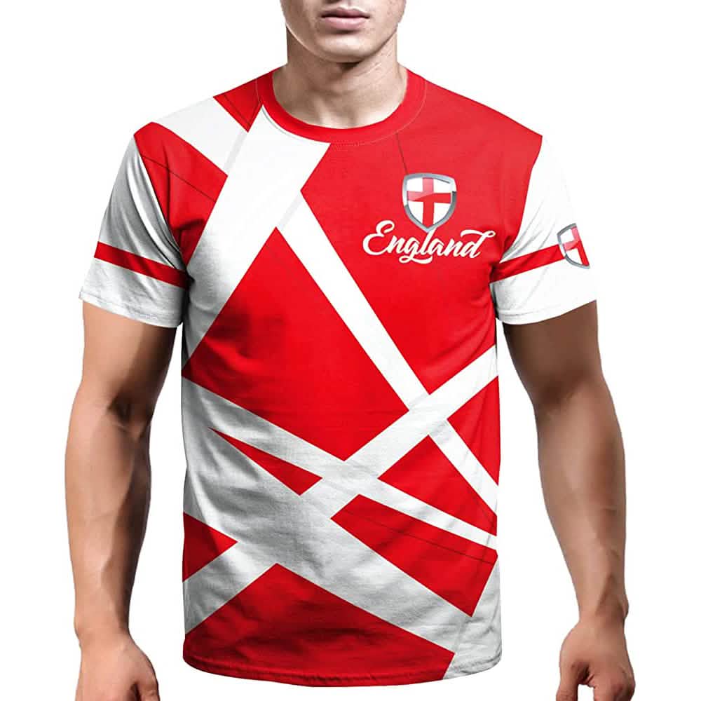 World Cup 2022 Soccer Jersey Women and Mens Football T-Shirts England Men's Tops - Tophatter Daily Deals