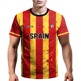 World Cup 2022 Soccer Jersey Women and Mens Football T-Shirts Spain Men's Tops - Tophatter Daily Deals