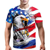 World Cup 2022 Soccer Jersey Women and Mens Football T-Shirts USA Eagle Men's Tops - Tophatter Daily Deals