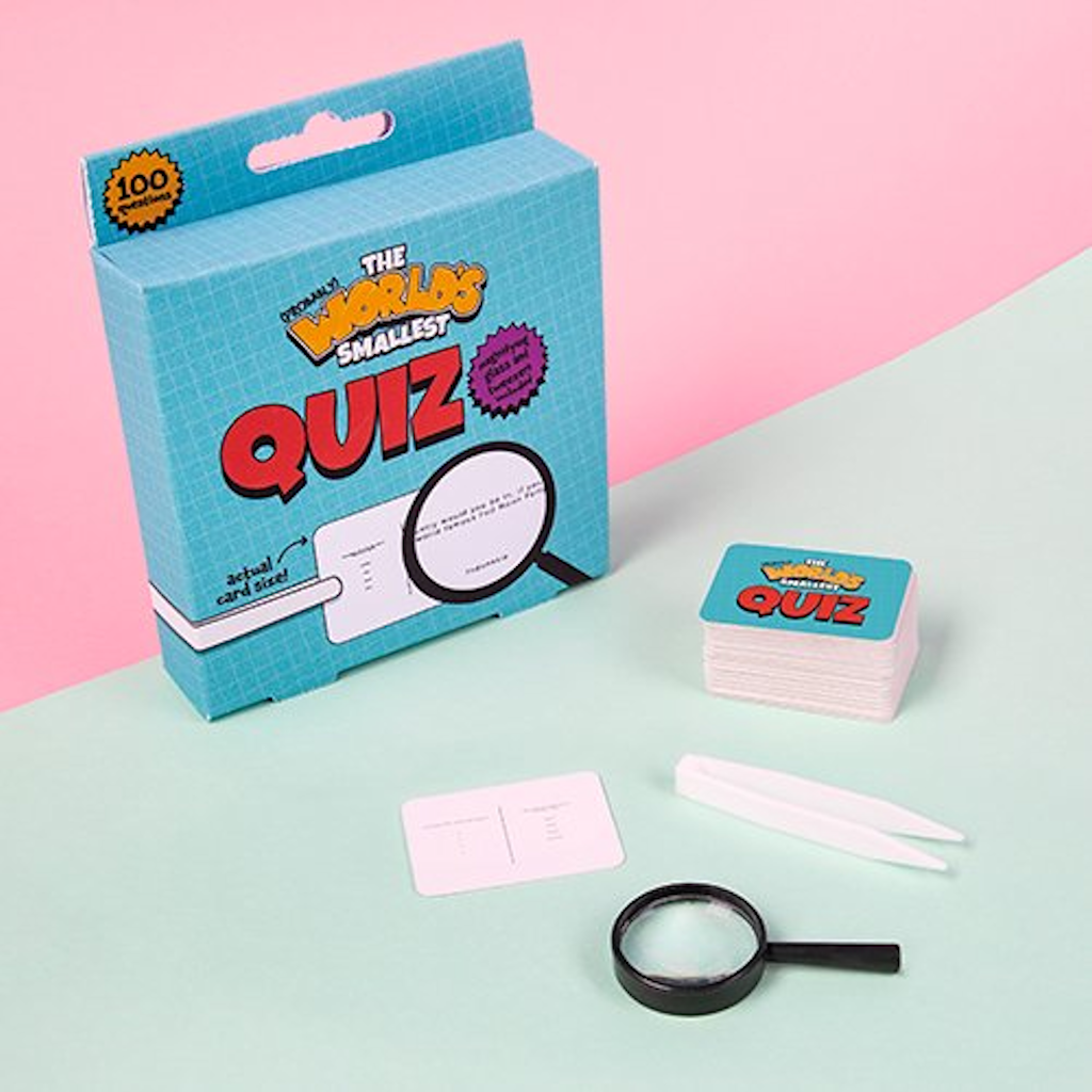World's Smallest Quiz Party Gadgets - Tophatter Daily Deals