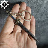 WOW Metal Mini Weapons Keychain Pendant 6 In 1 Pack Mini Royale Guard Sword - Tophatter Daily Deals