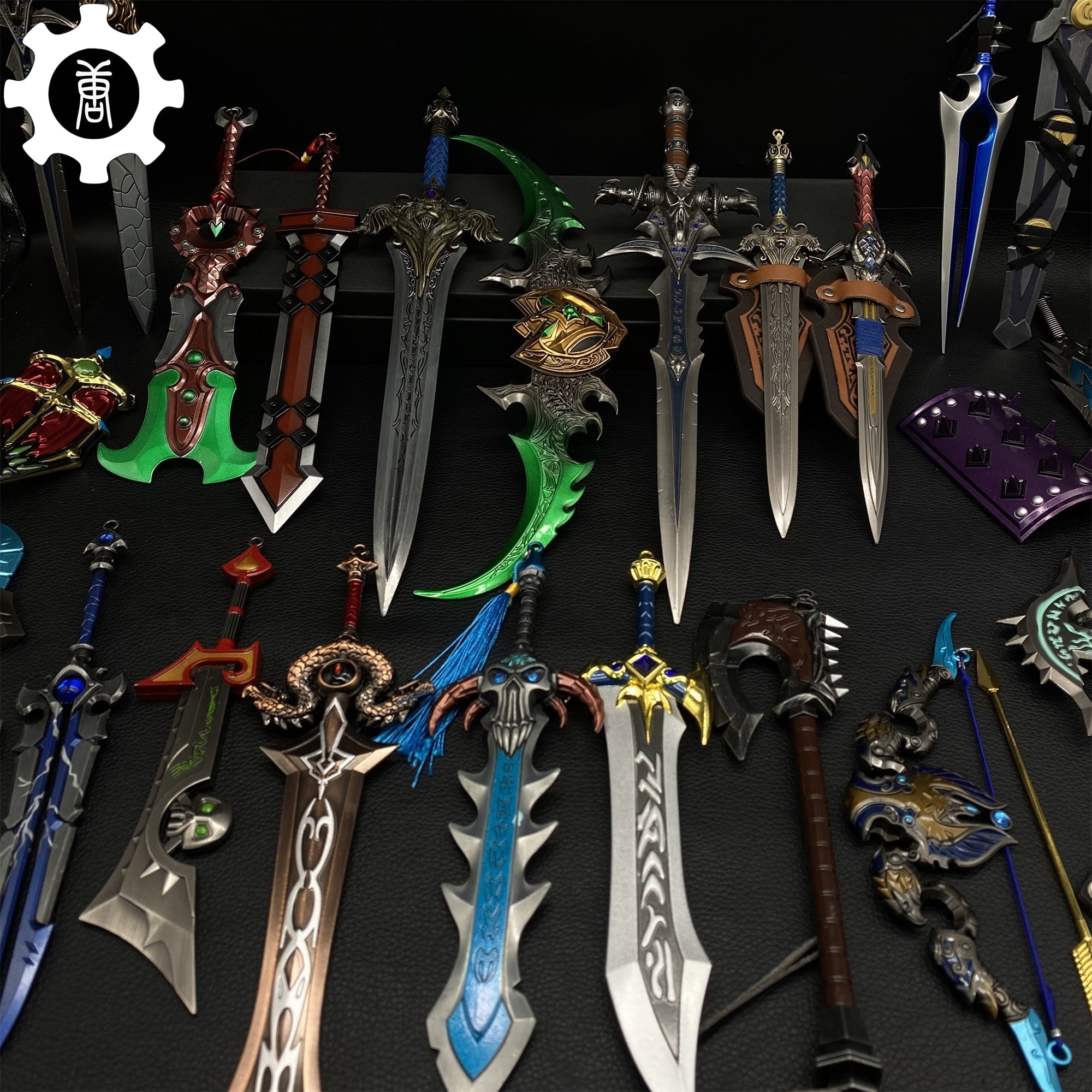 WOW Classical Metal Weapons Collection 24 Options - Tophatter Daily Deals