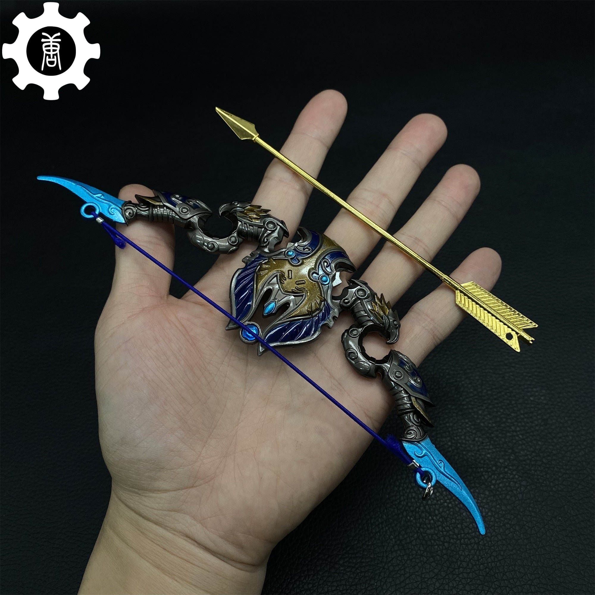 WOW Classical Metal Weapons Collection 24 Options Stars' Fury Bow Arrow - Tophatter Daily Deals