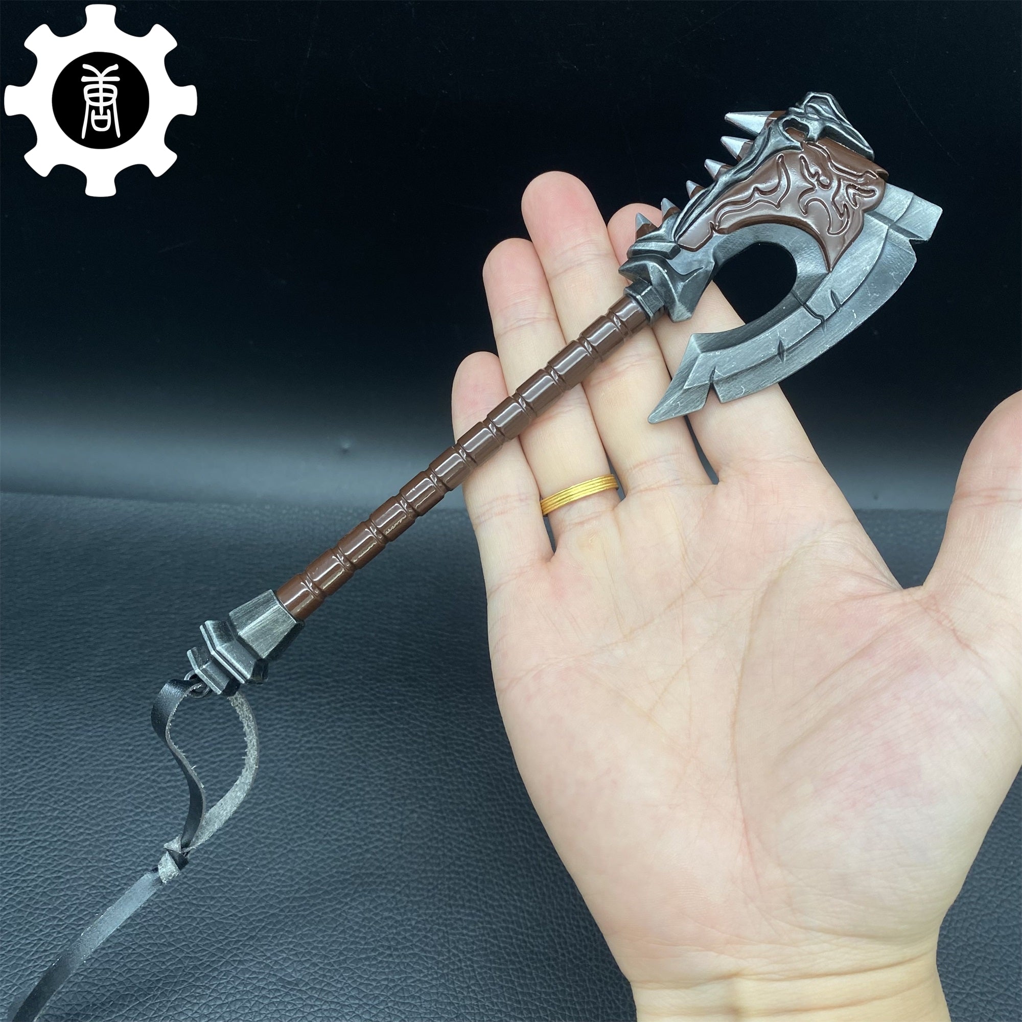WOW Classical Metal Weapons Collection 24 Options Gorehowl Axe - Tophatter Daily Deals
