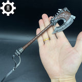 WOW Classical Metal Weapons Collection 24 Options Gorehowl Axe - Tophatter Daily Deals