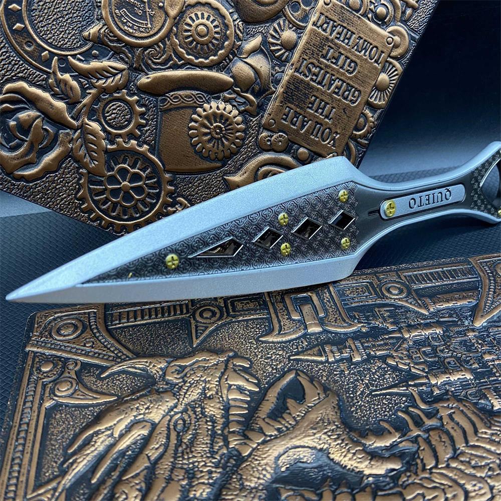 White Wraith Kunai Wraith Blunt Blade Balisong 2 in 1 Pack - Tophatter Daily Deals