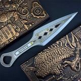 White Wraith Kunai Wraith Blunt Blade Balisong 2 in 1 Pack - Tophatter Daily Deals