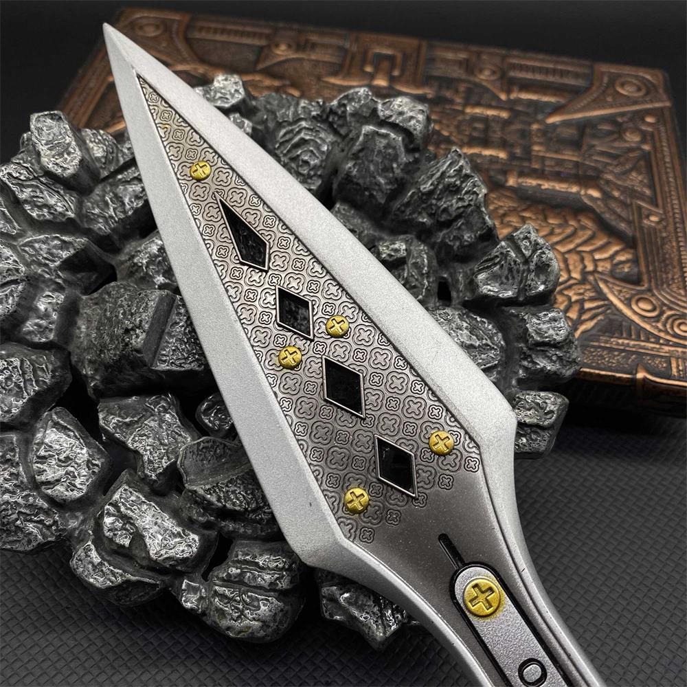 White Wraith Kunai Wraith Blunt Blade Balisong 2 in 1 Pack - Tophatter Daily Deals