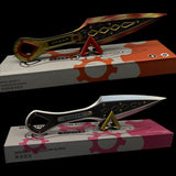 The Most Accurate Wraith Kunai 1:1 Scale Metal Wraith Heirloom 2 Kunai & Holder - Tophatter Daily Deals