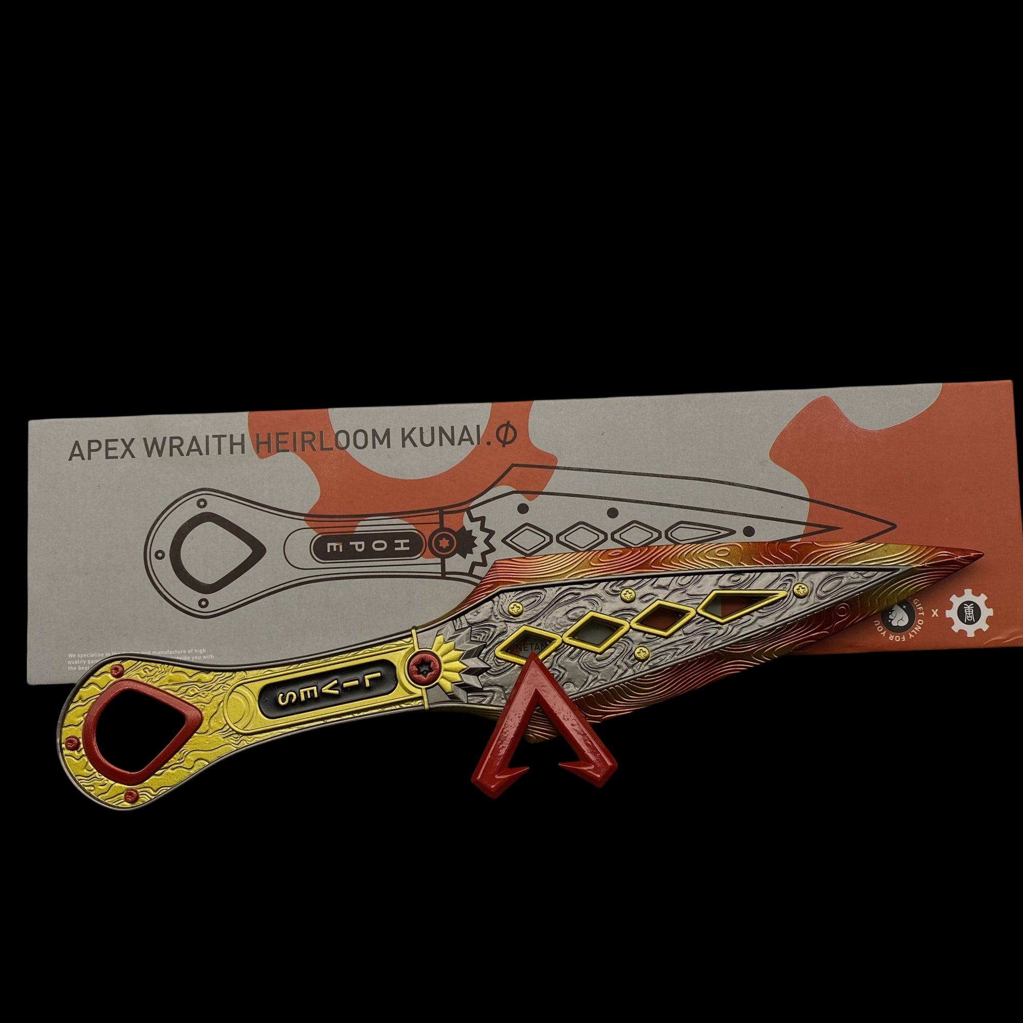 The Most Accurate Wraith Kunai 1:1 Scale Metal Wraith Heirloom Hope's Dawn & Holder - Tophatter Daily Deals
