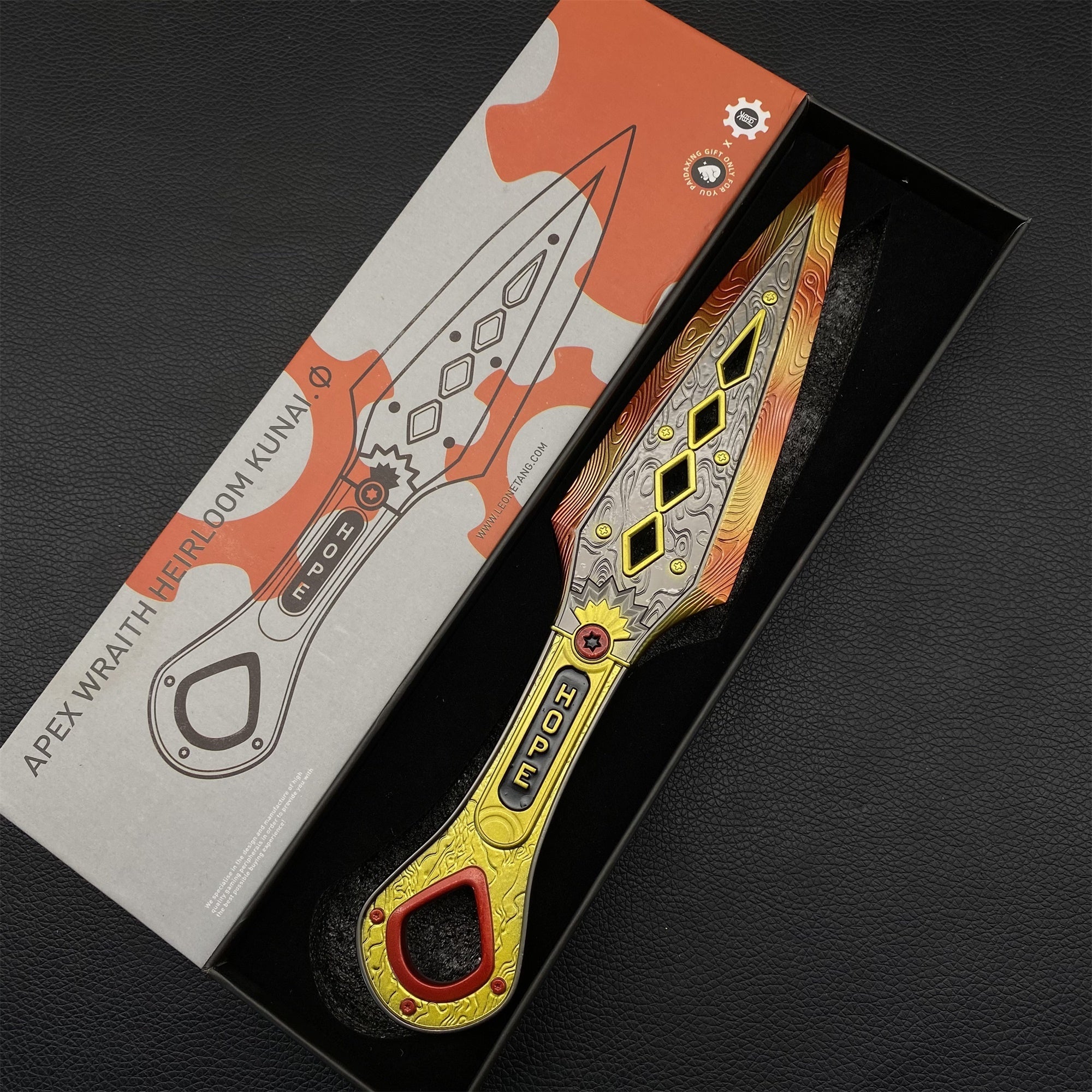 The Most Accurate Wraith Kunai 1:1 Scale Metal Wraith Heirloom Hope's Dawn - Tophatter Daily Deals