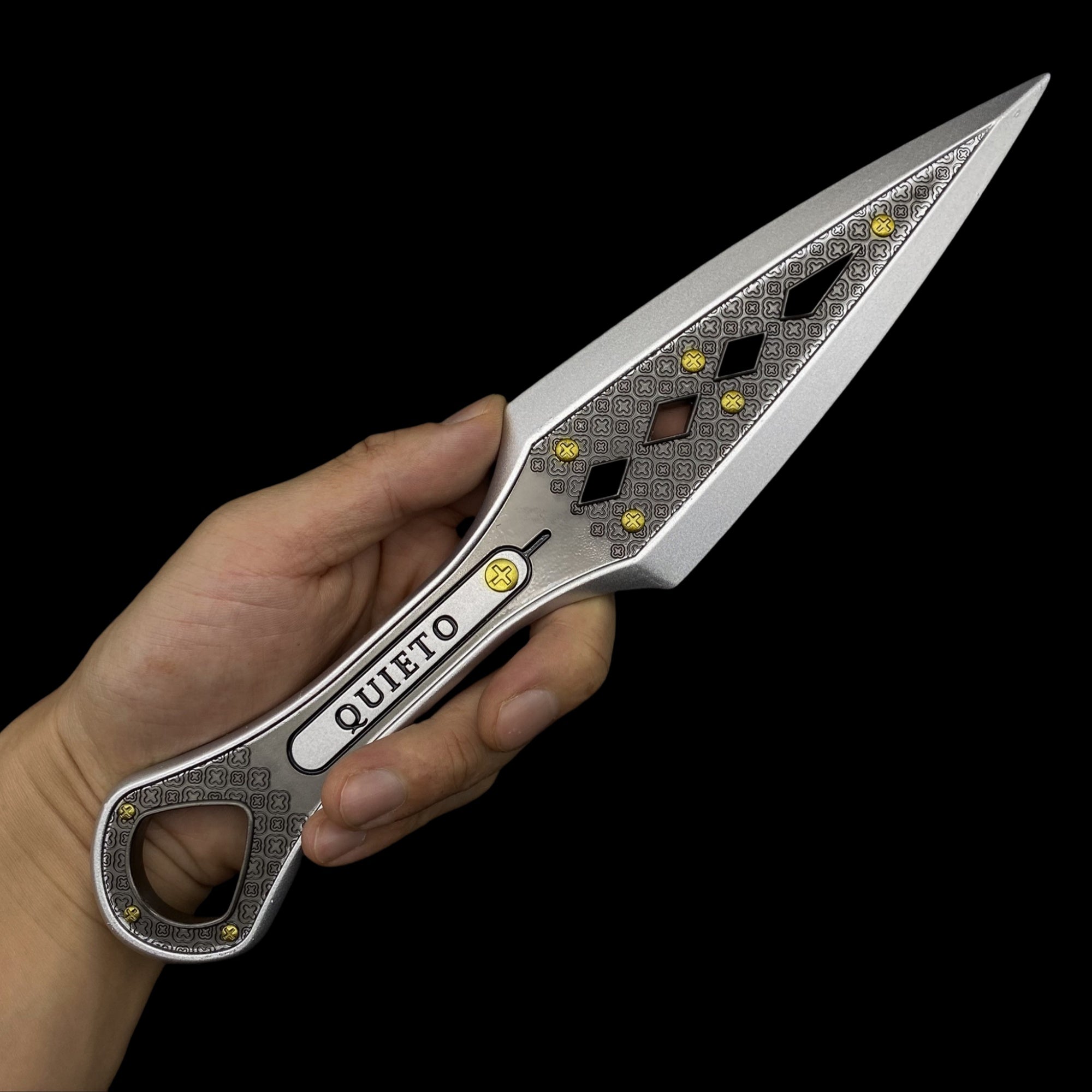 The Most Accurate Wraith Kunai 1:1 Scale Metal Wraith Heirloom - Tophatter Daily Deals