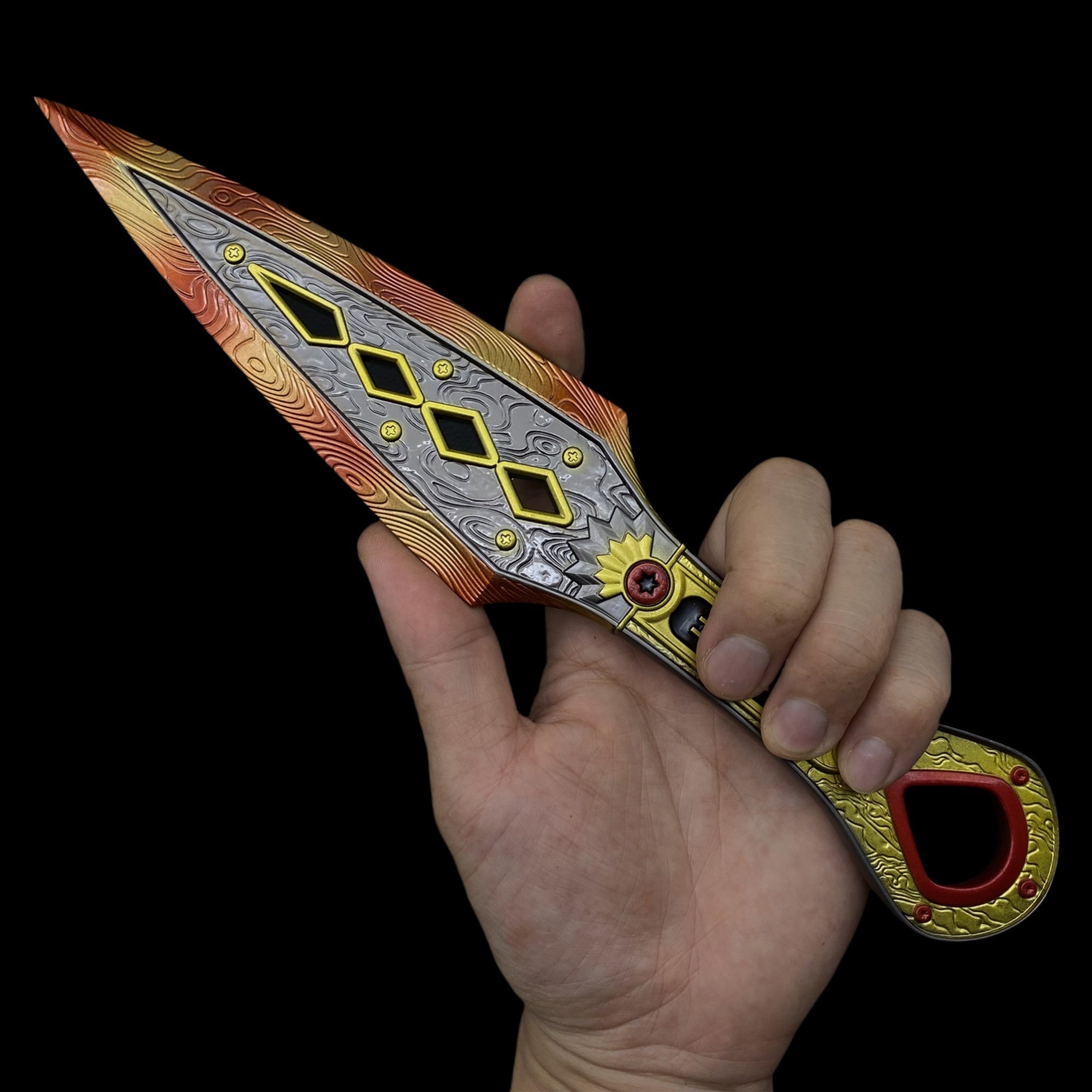 The Most Accurate Wraith Kunai 1:1 Scale Metal Wraith Heirloom - Tophatter Daily Deals