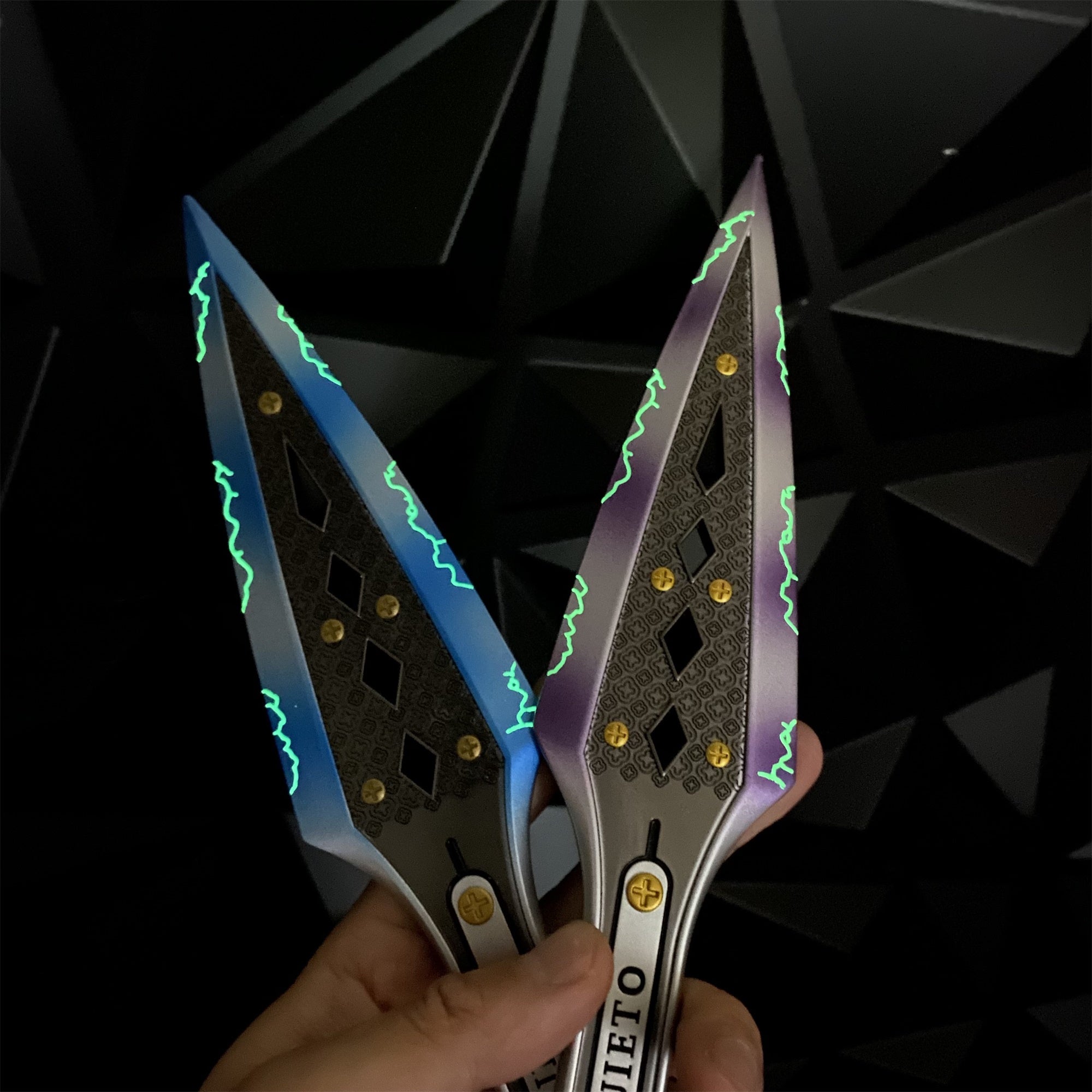 Top Quality Metal Wraith Heirloom Replica Purple Blue Paint Special Version - Tophatter Daily Deals