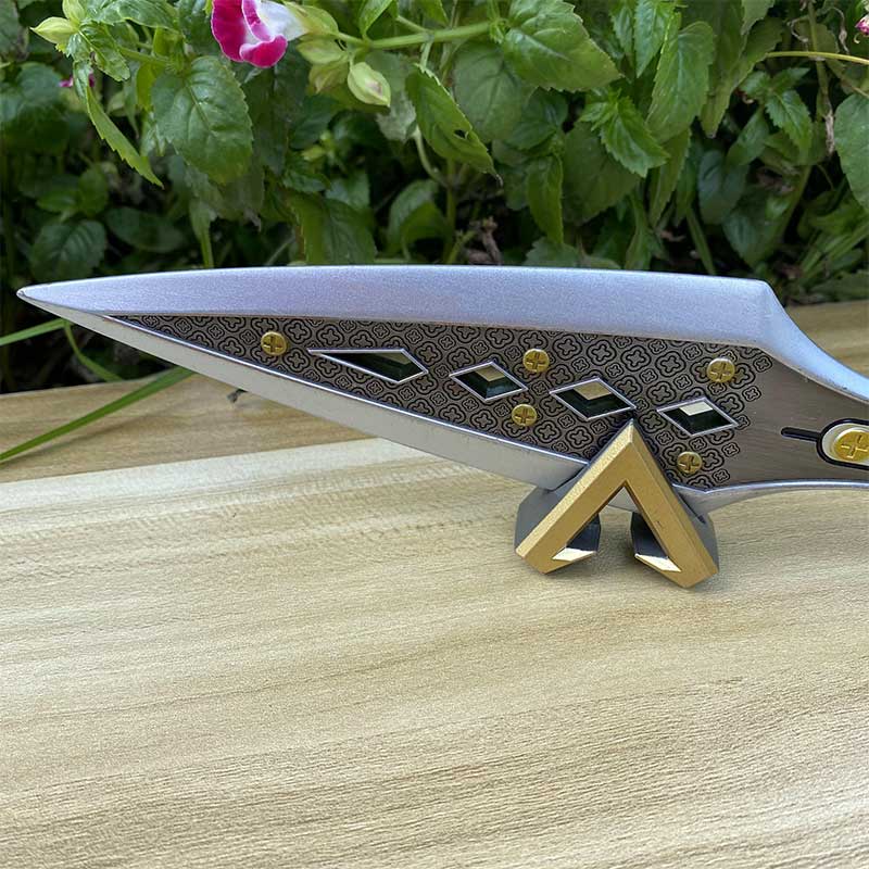 The Most Accurate Wraith Kunai 1:1 Scale Metal Wraith Heirloom - Tophatter Daily Deals