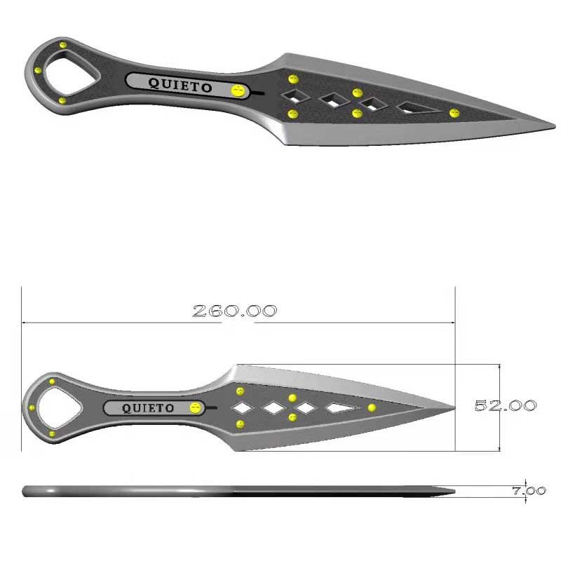 The Most Accurate Wraith Kunai 1:1 Scale Metal Wraith Heirloom - Tophatter Daily Deals