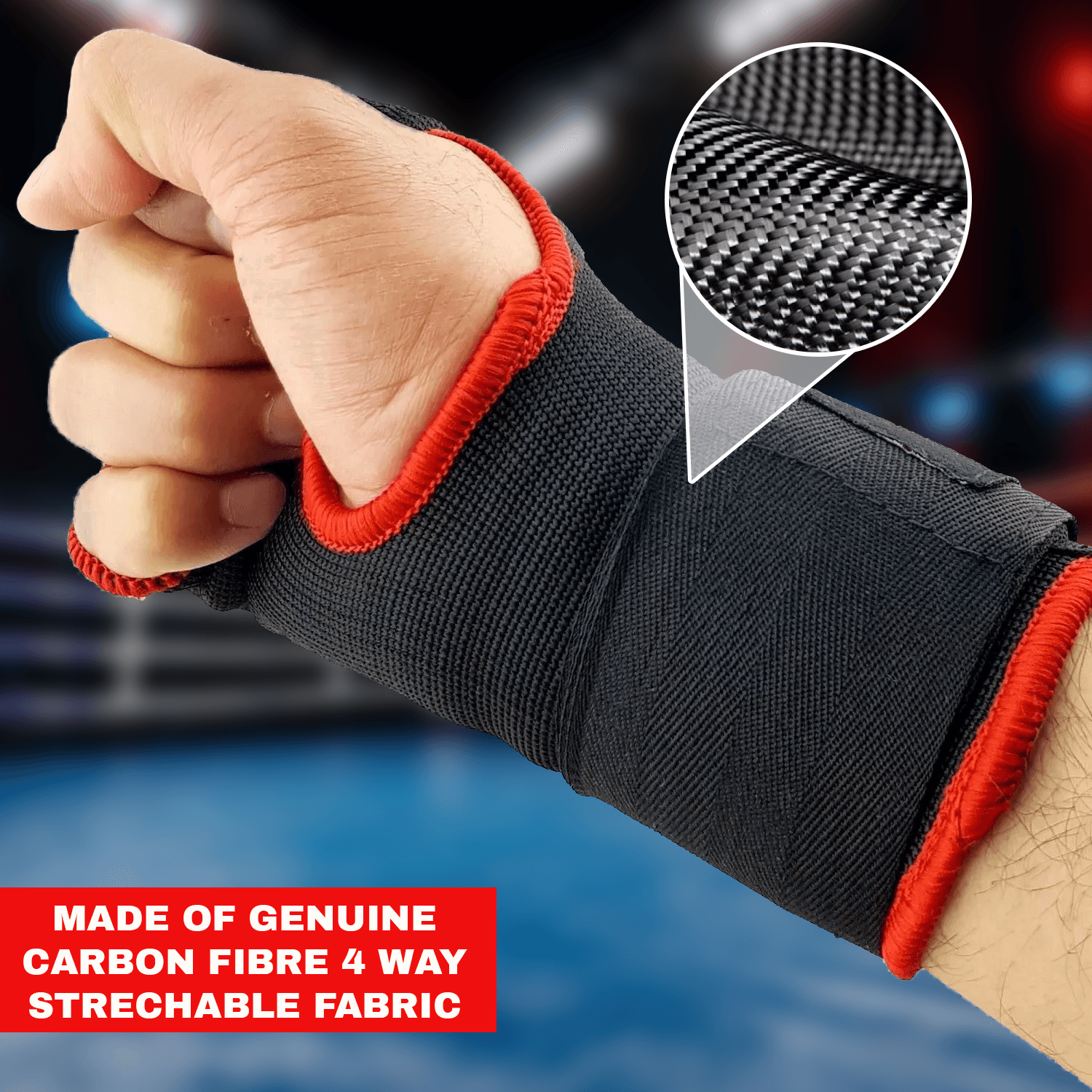 Boxing Glove Wraps - Hand Wraps Gel Inner Gloves Padded Best Boxing MMA Muay Thai Kickboxing Bandages Sports - Tophatter Daily Deals