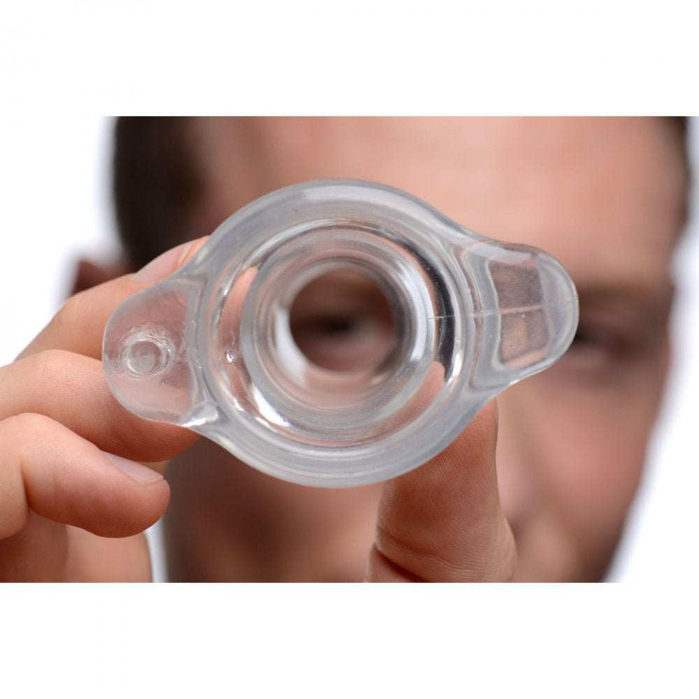 Master Series Peephole Hollow (Clear) – Hollow Anal Plug > Anal Range > Tunnel and Stretchers - Tophatter Daily Deals