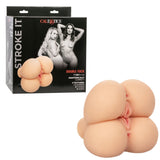 Stroke It Double Fuck (Ivory) – Heavy-Duty 7 lbs Lifelike Double-Stroker Sleeve > Sex Toys For Men > Masturbators > Manual - Tophatter Daily Deals