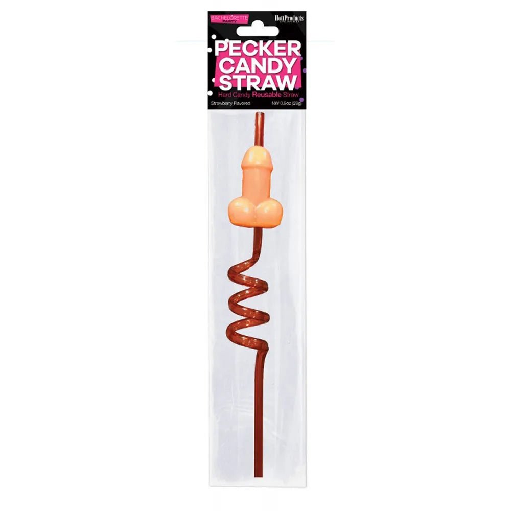 Pecker Straw Hard Sucker – 3.5 Inch Reusable Lollipop Straw > Novelties > Party Supplies - Tophatter Daily Deals
