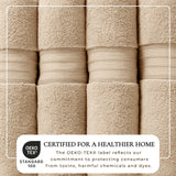 100% Cotton Premium Bath Towel Set - Chiara Collection Bath - Tophatter Daily Deals