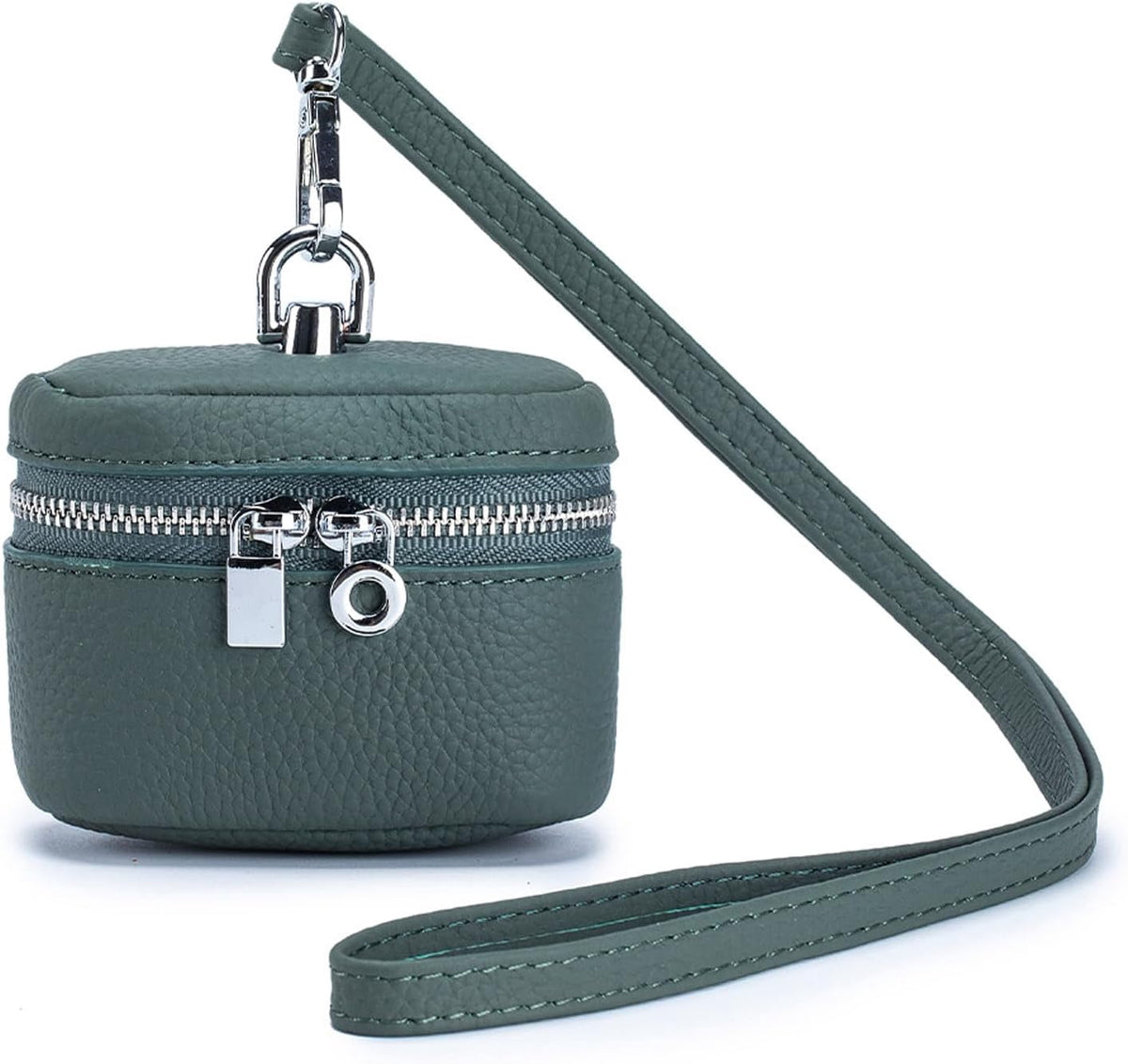 Mini Genuine Leather Coin Purse with Detachable Lanyard Handbags & Wallets - Tophatter Daily Deals