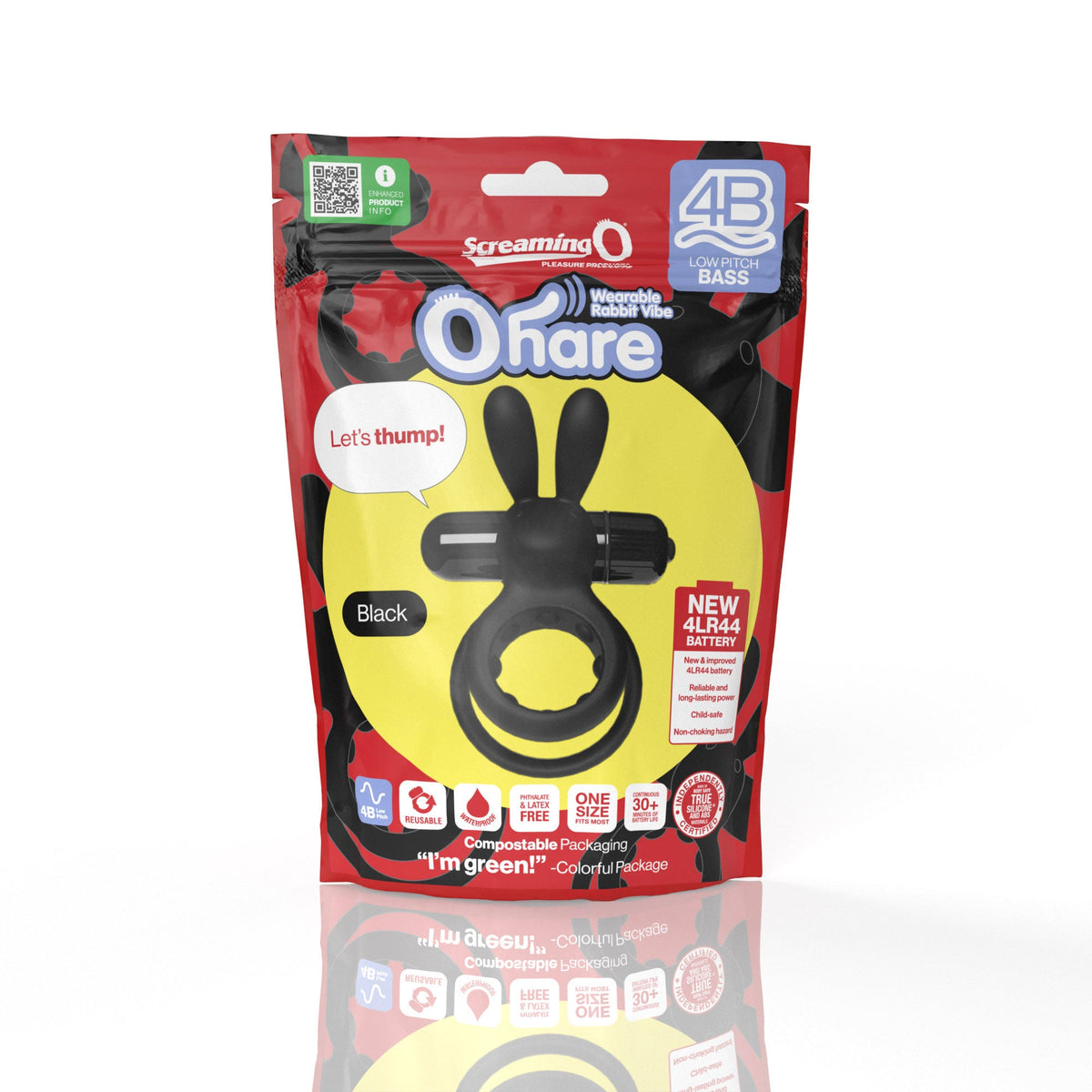 Ohare 4B Low Pitch Bass (Black) > Sex Toys > Couples Toys - Tophatter Daily Deals