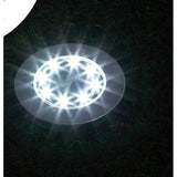 8-Pack: Solar Ground Lights, Stainless Steel In-Ground Disk Pathway Lights Solar Outdoor Lights - Tophatter Daily Deals