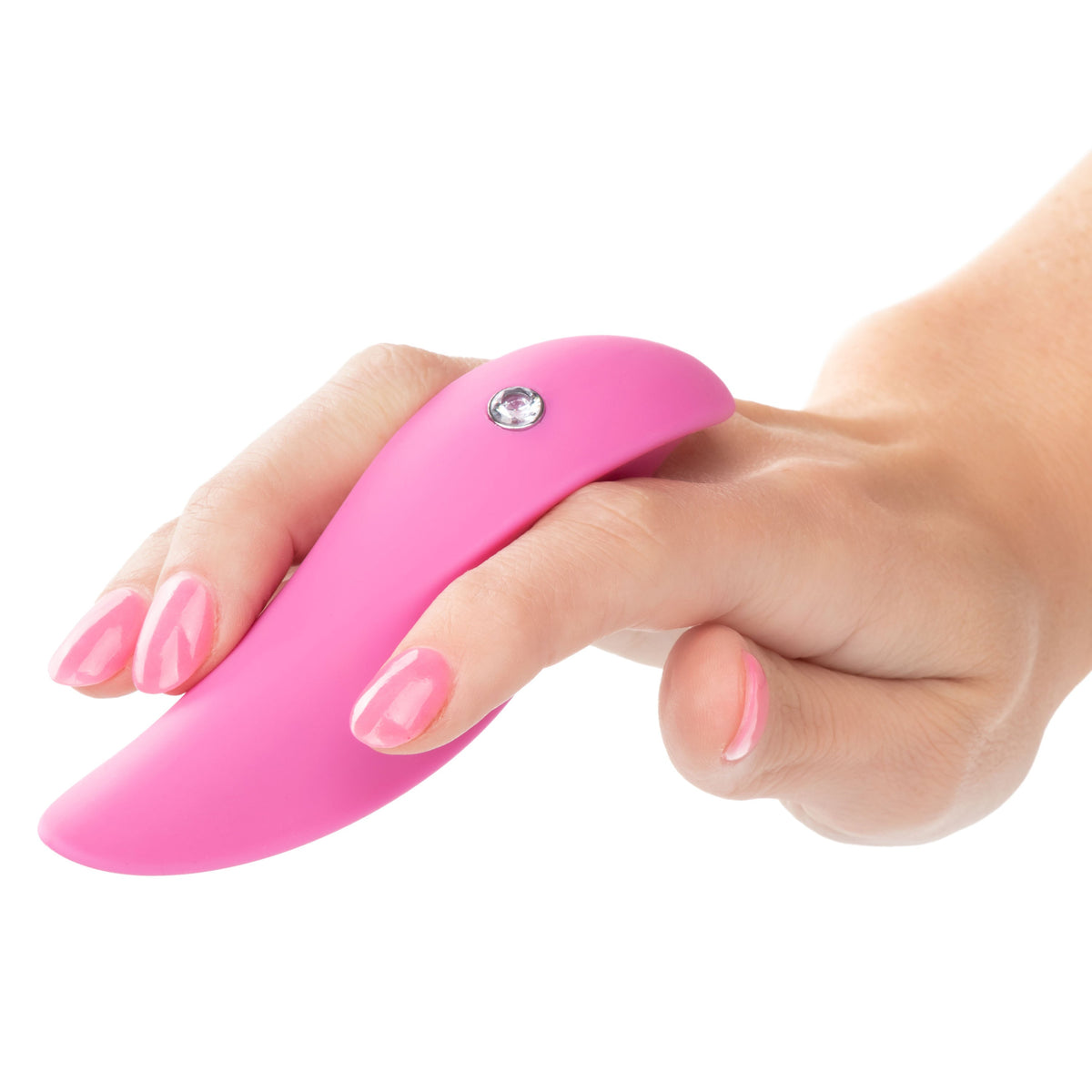 LuvMor Foreplay Pink Liquid Silicone 10 Speed Vibrator > Vibrators > Mini Vibrators - Tophatter Daily Deals