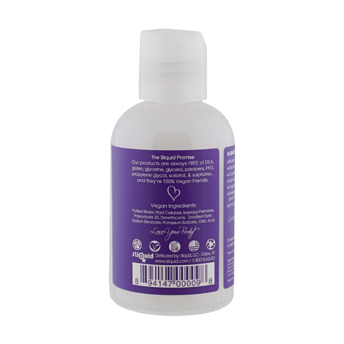 Sliquid Naturals Silk Hybrid Lubricant (125ml) – Vegan Friendly Long-Lasting Personal Lubricant > Lube > Hybrid - Tophatter Daily Deals