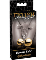 Fetish Fantasy Gold Ben Wa Balls Metal Vaginal Stimulator > Sex Toys For Ladies > Kegel Exercise - Tophatter Daily Deals