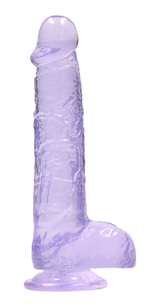 REALROCK 6'' Realistic Dildo With Balls - 15.2 cm Dong, Purple > Dildos > Realistic Dildos - Tophatter Daily Deals
