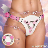 Solyra Good Angel – Adjustable Vegan Leather Strap-On Harness > Dildos > Strap On Harnesses - Tophatter Daily Deals