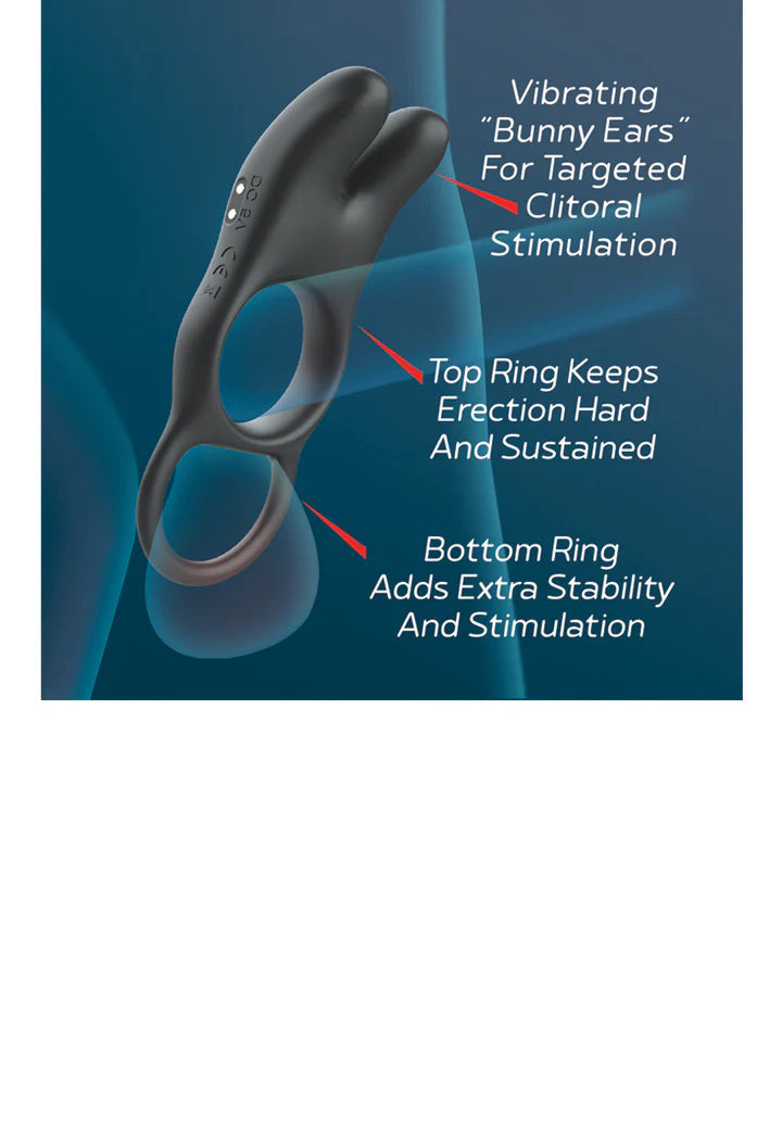 Red Dot Rings V1 Vibrating Cock Ring with Remote > Cock Ring > Vibrating - Tophatter Daily Deals