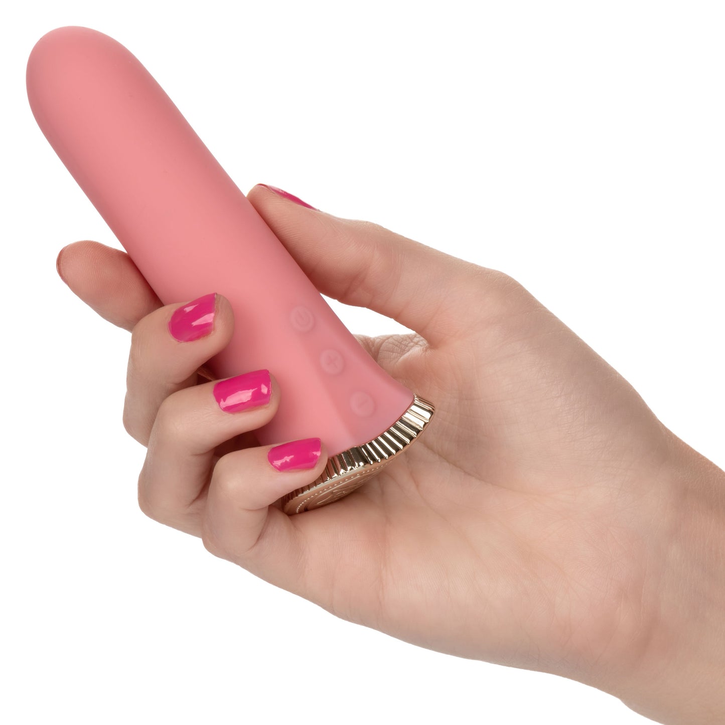 Uncorked Rosé Mini Silicone Vibrator 3 Inch Pink Massager with 10 Speeds > Vibrators > Standard Vibrators - Tophatter Daily Deals