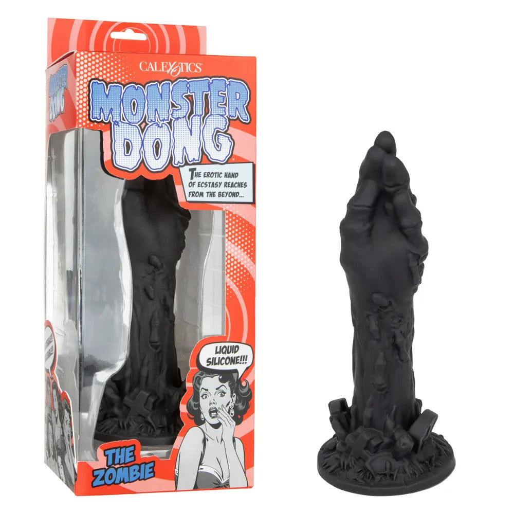 Monster Dong The Zombie (Black) – 9" Dildo > Dildos > Fantasy - Tophatter Daily Deals