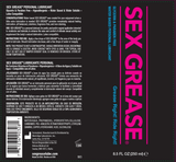 Sex Grease Water Based Personal Lubricant 8.5 Ounce Bottle > Lube > Speciality Exempt - Tophatter Daily Deals