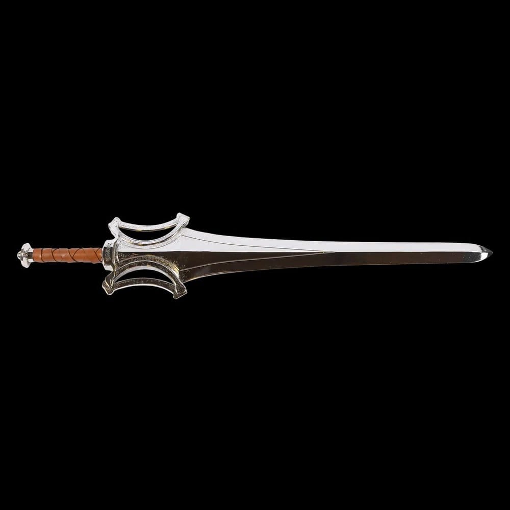 Masters Of The Universe - THE OFFICIAL Sword Of Power FULL METAL Prop Replica Cosplay Weapon Replica - Tophatter Daily Deals