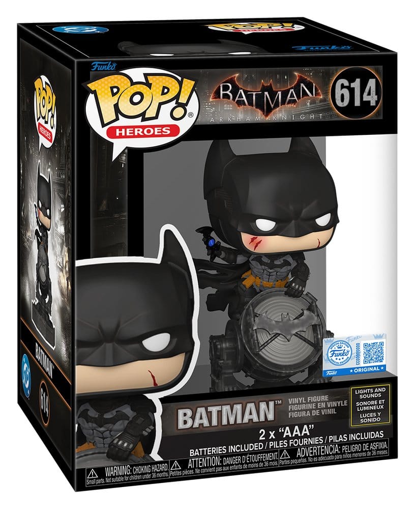 Batman: Arkham Knight - POP! Premium Light Up Batman Vinyl Figure Vinyl Figure - Tophatter Daily Deals
