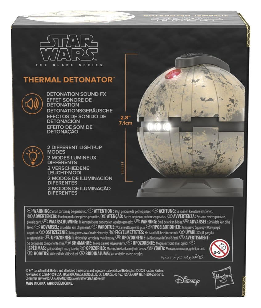 Star Wars - Black Series Electronic Thermal Detonator Collectible - Tophatter Daily Deals