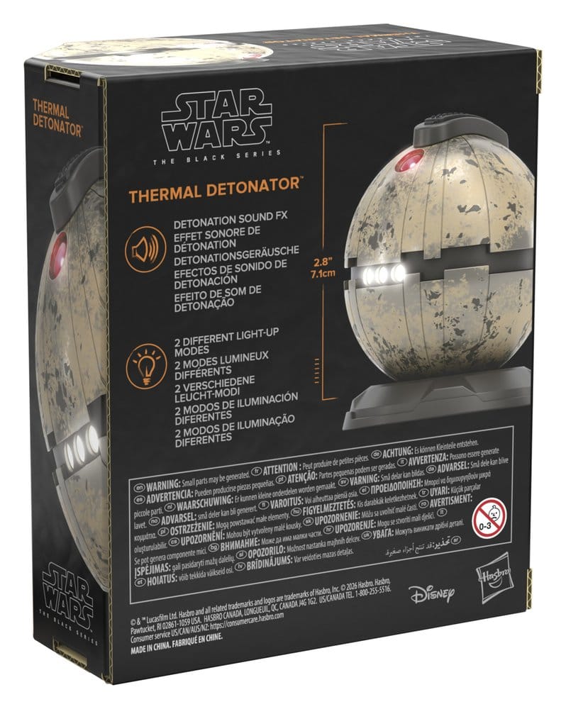 Star Wars - Black Series Electronic Thermal Detonator Collectible - Tophatter Daily Deals
