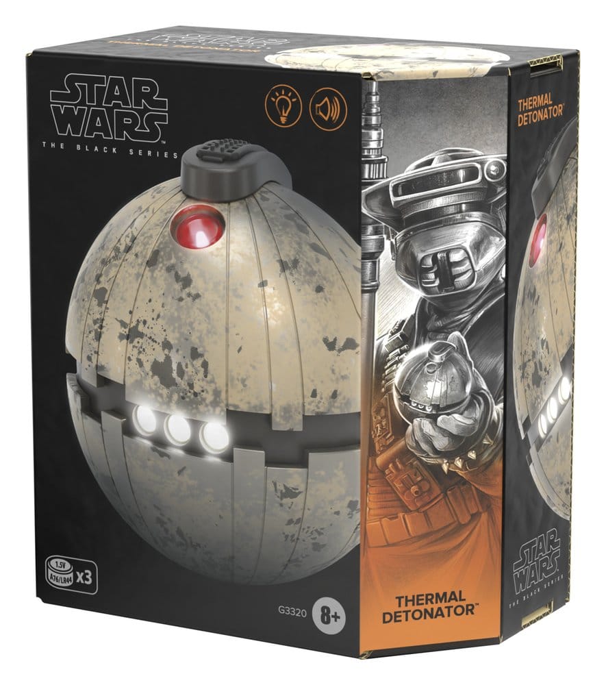 Star Wars - Black Series Electronic Thermal Detonator Collectible - Tophatter Daily Deals