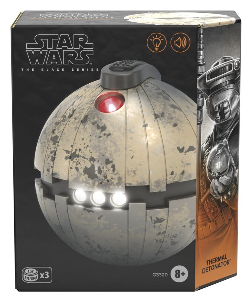 Star Wars - Black Series Electronic Thermal Detonator Collectible - Tophatter Daily Deals