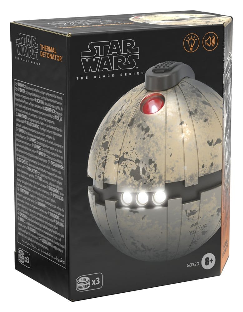 Star Wars - Black Series Electronic Thermal Detonator Collectible - Tophatter Daily Deals