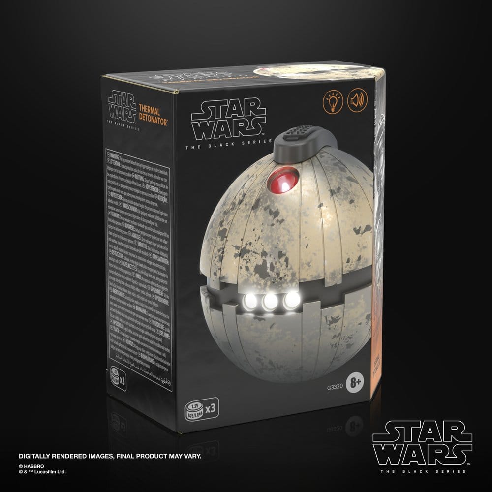 Star Wars - Black Series Electronic Thermal Detonator Collectible - Tophatter Daily Deals