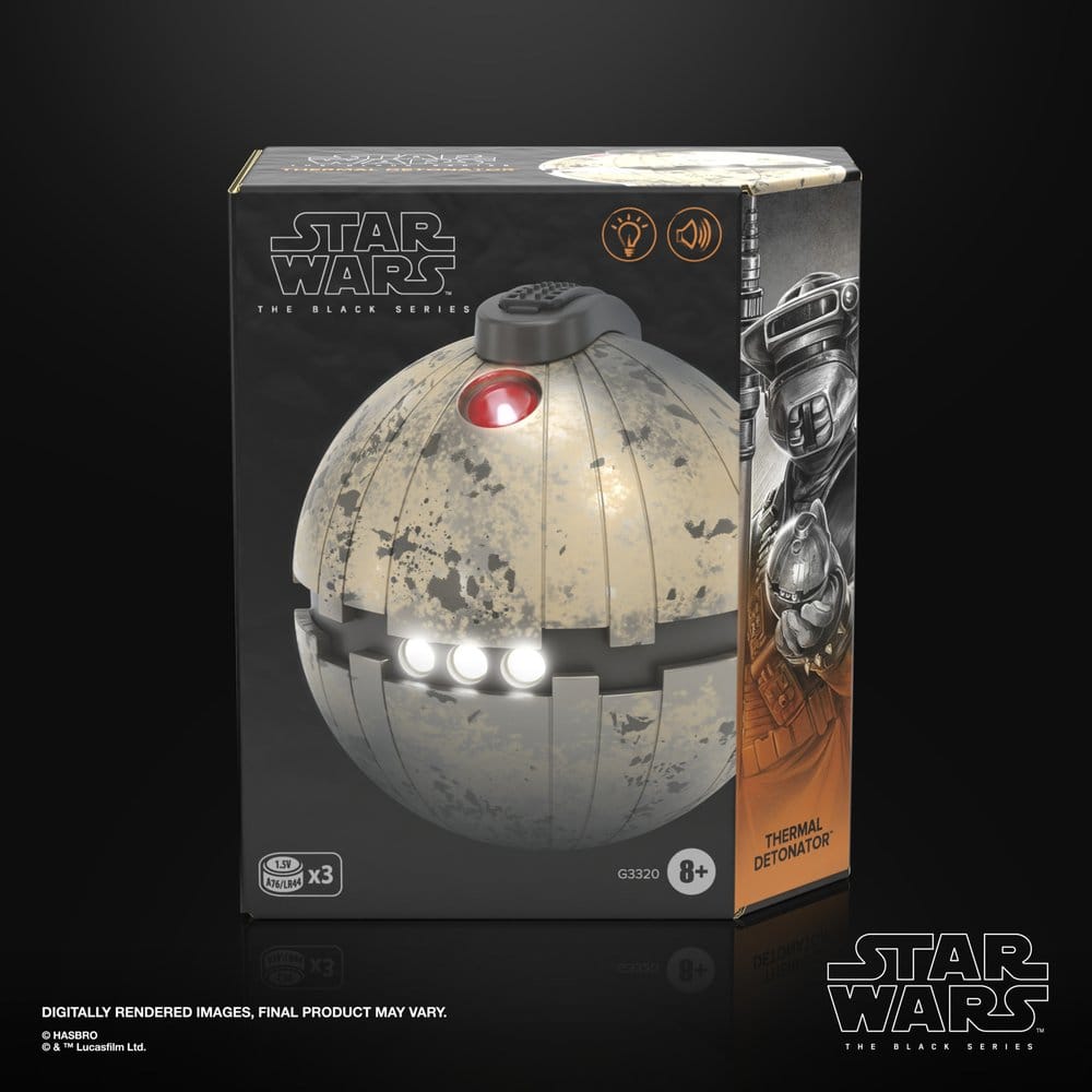 Star Wars - Black Series Electronic Thermal Detonator Collectible - Tophatter Daily Deals